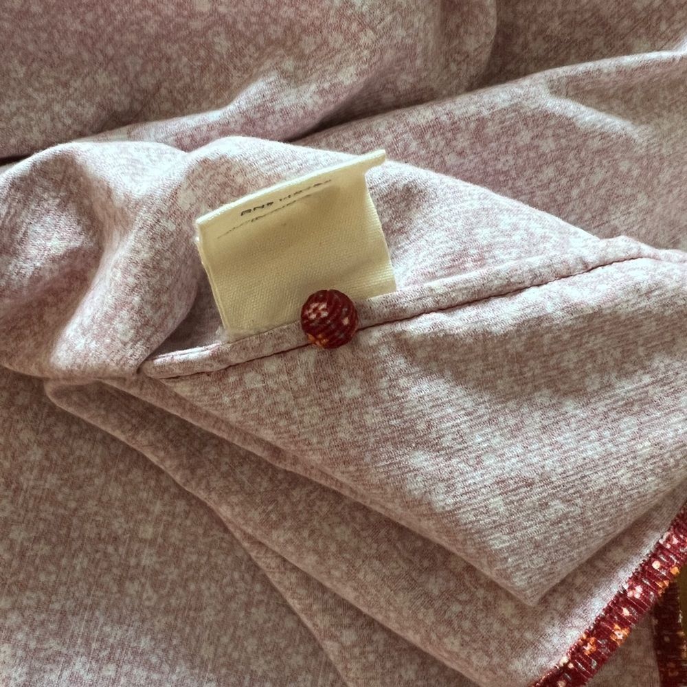 Doen Red Women's Floral Print Mountain Dress California Wildflower in Burgundy M - Picture 8 of 8